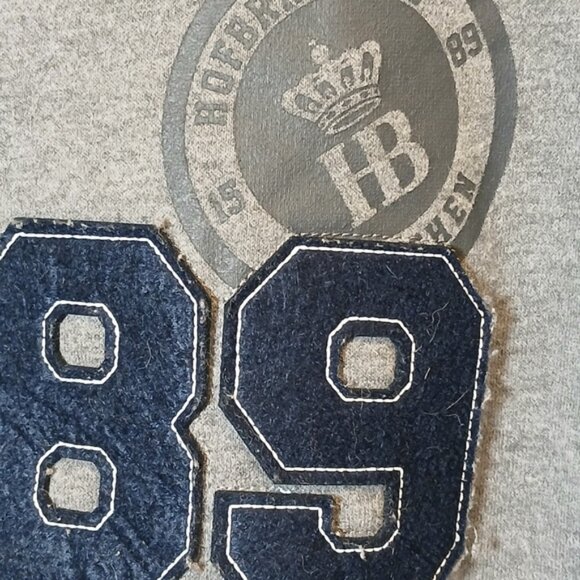 HOFBRAUHAUS MUNCHEN MEN'S LONG SLEEVES ZIP UP GRAY HOODED SWEATSHIRT SIZE LARGE - Picture 3 of 8